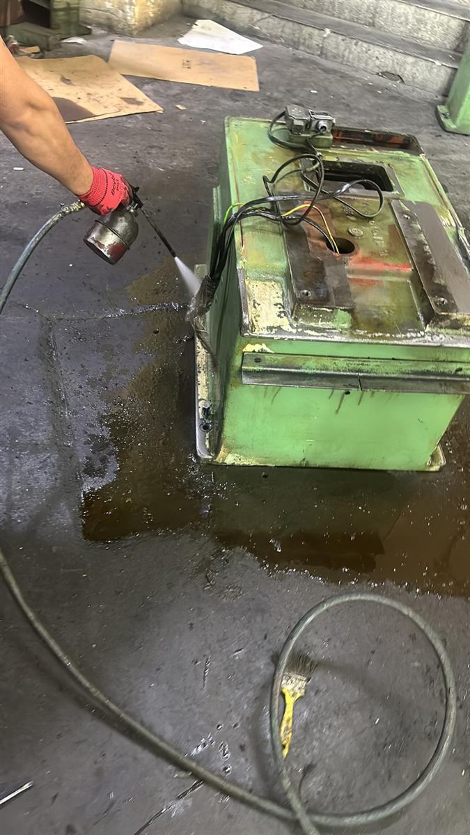 Tezgâh söküm ve servis çalışması 101