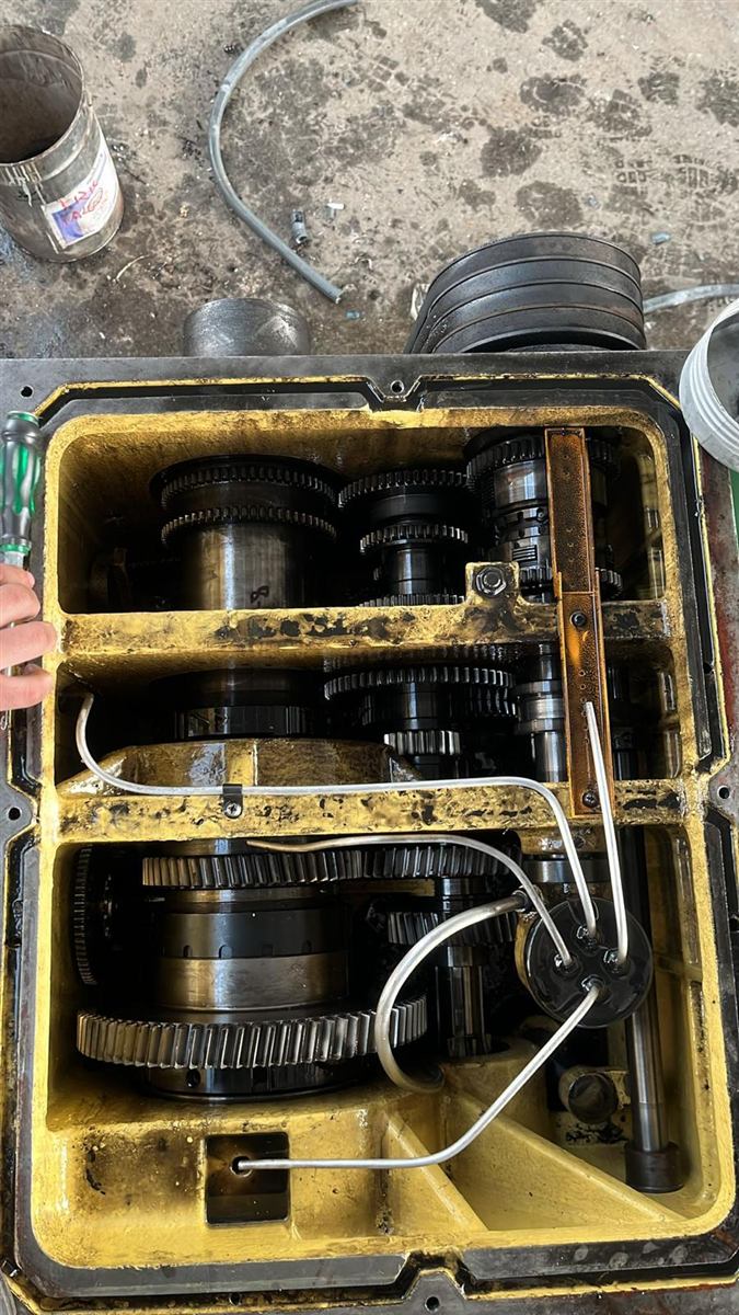 Tezgâh söküm ve servis çalışması 116